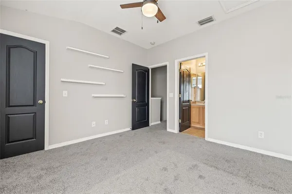 a view of a floor to a window