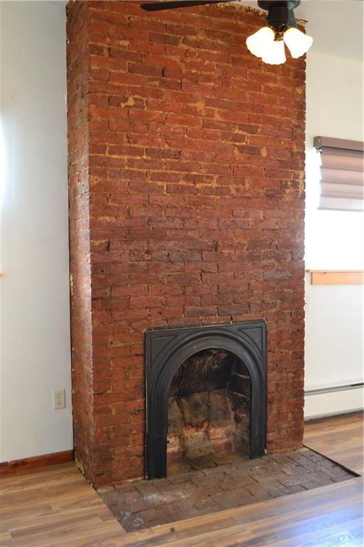 62 Statement Street Washington, PA 15301 - Photo 15 of 23 The deco living room fireplace. Imagine this with a rustic mantle.