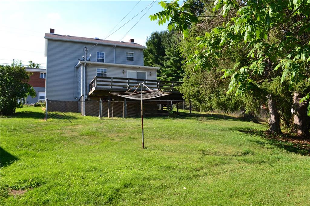 62 Statement Street Washington, PA 15301 - Photo 23 of 23 Large partially fenced rear yard.