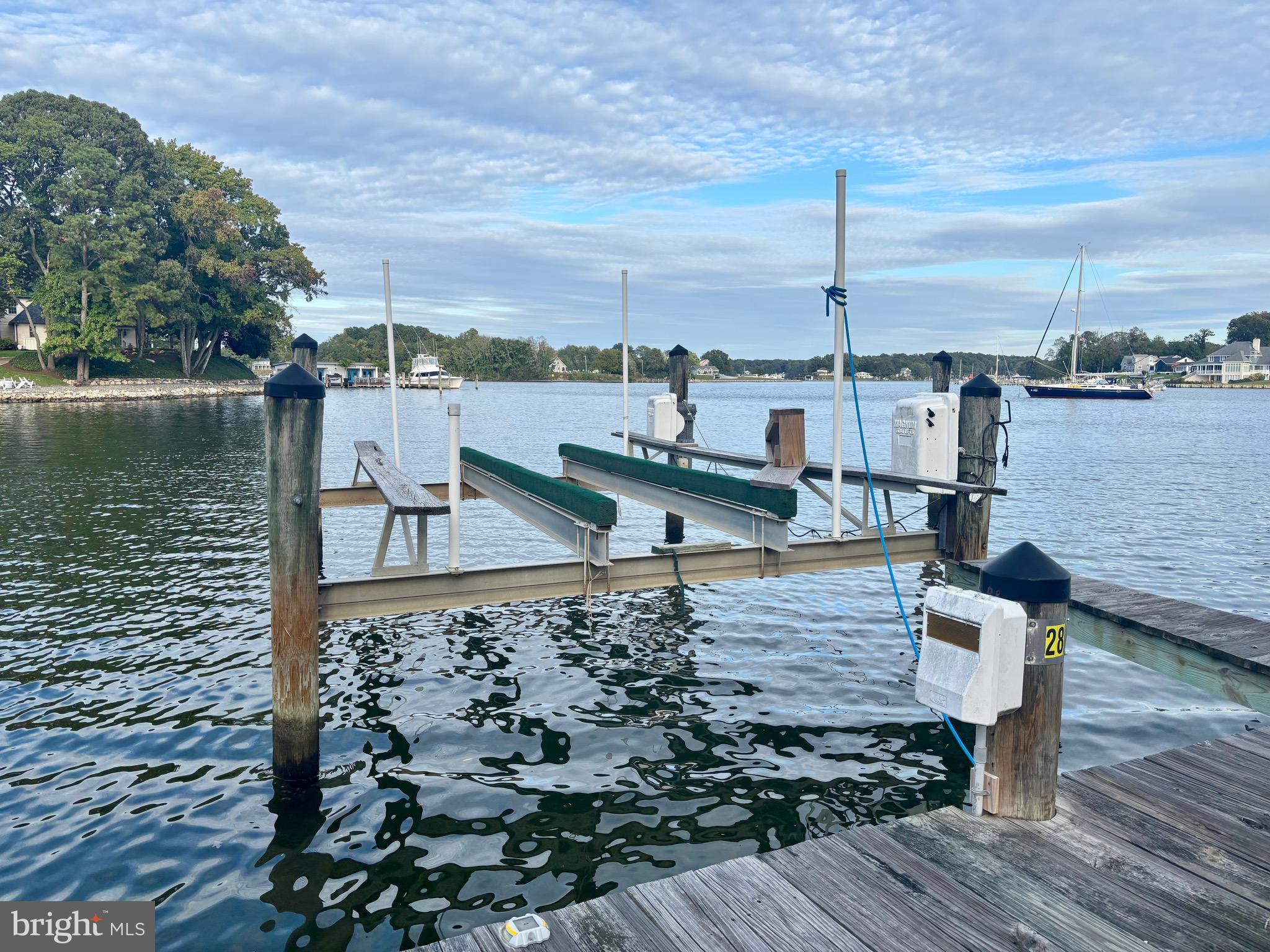 521 Marlboro Court, Unit 46 Solomons, MD 20629 - Photo 2 of 35 Private boat slip with boat lift included