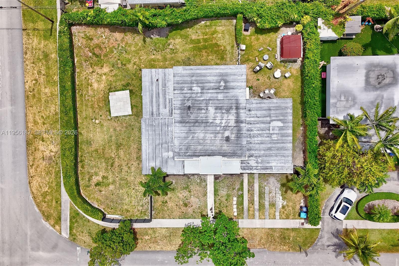 6050 Southwest 44th Terrace Miami, FL 33155 - Photo 3 of 18 aerial view of a house