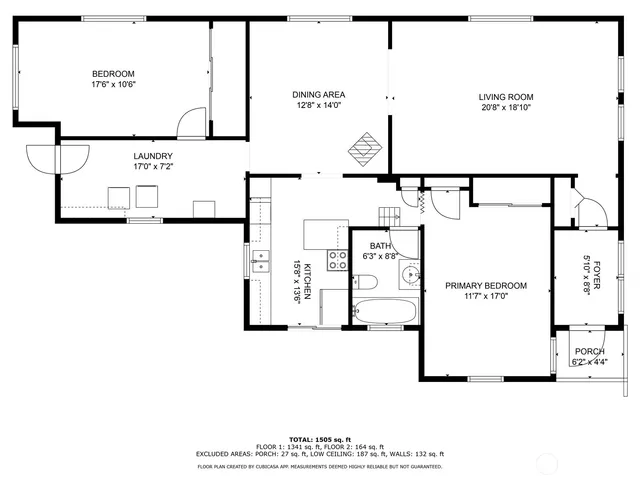 a picture of a floor plan