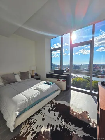 a room with furniture and view