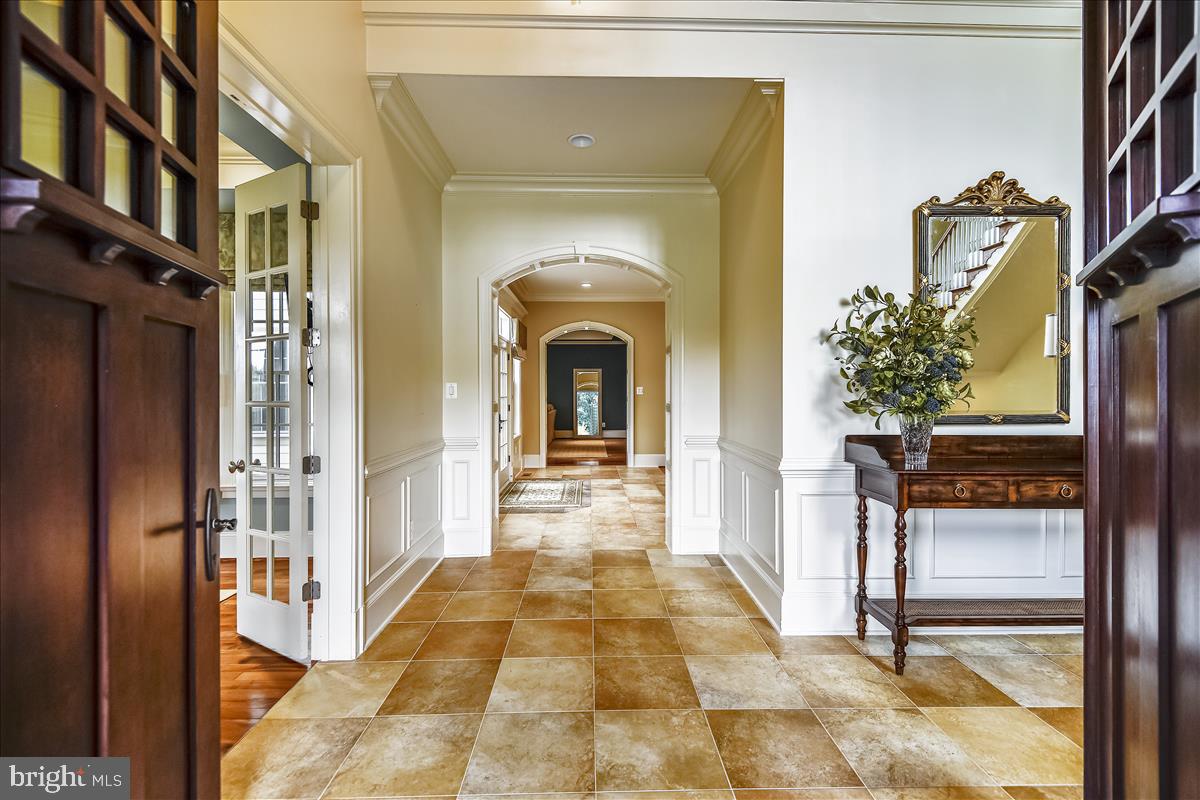 Exquisitely dramatic foyer.  Welcome Home!