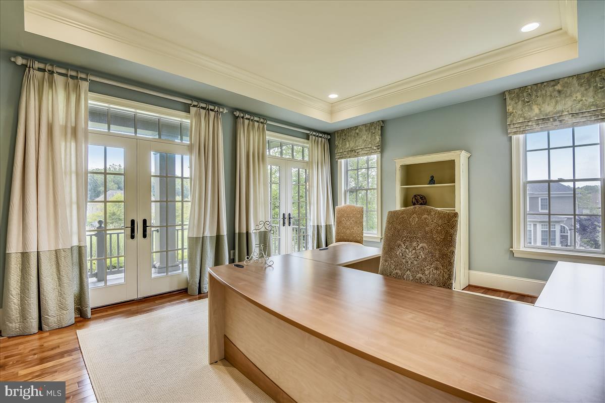 Spacious and light filled front office