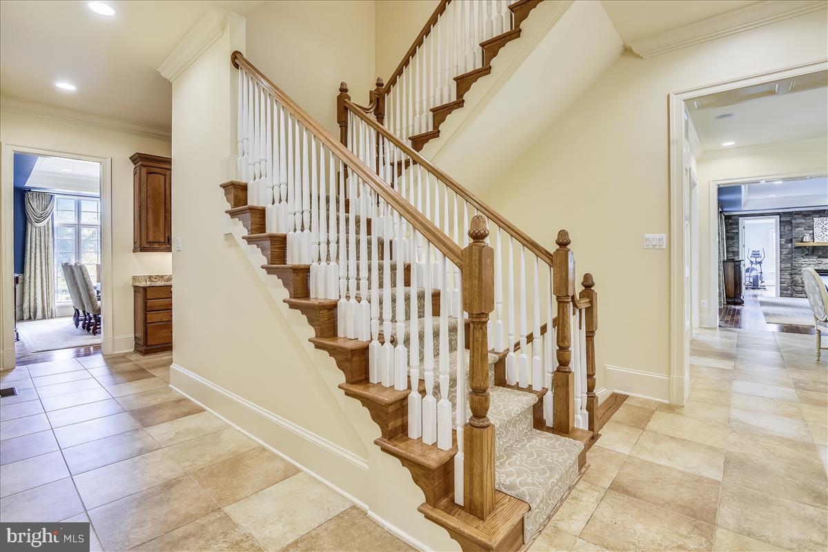 12056 Open Run Road Ellicott City, MD 21042 - Photo 64 of 114 Back staircase into the Gourmet Kitchen