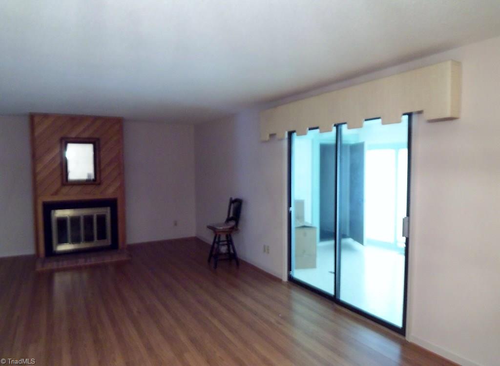 148 Old Mill Road, Unit C High Point, NC 27265 - Photo 6 of 20 Living Room with Fireplace and Gas Logs