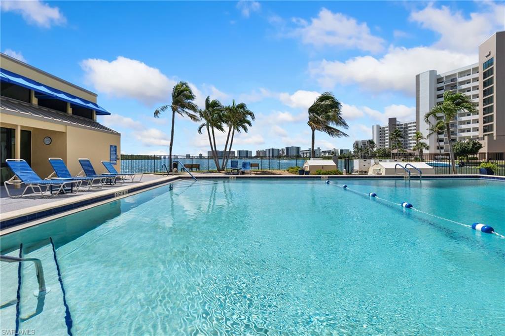 a view of a water fountain in a backyard