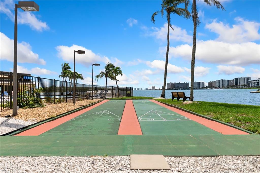 400 Lenell Road, Unit 110 Fort Myers Beach, FL 33931 - Photo 23 of 37 a view of outdoor space with swimming pool