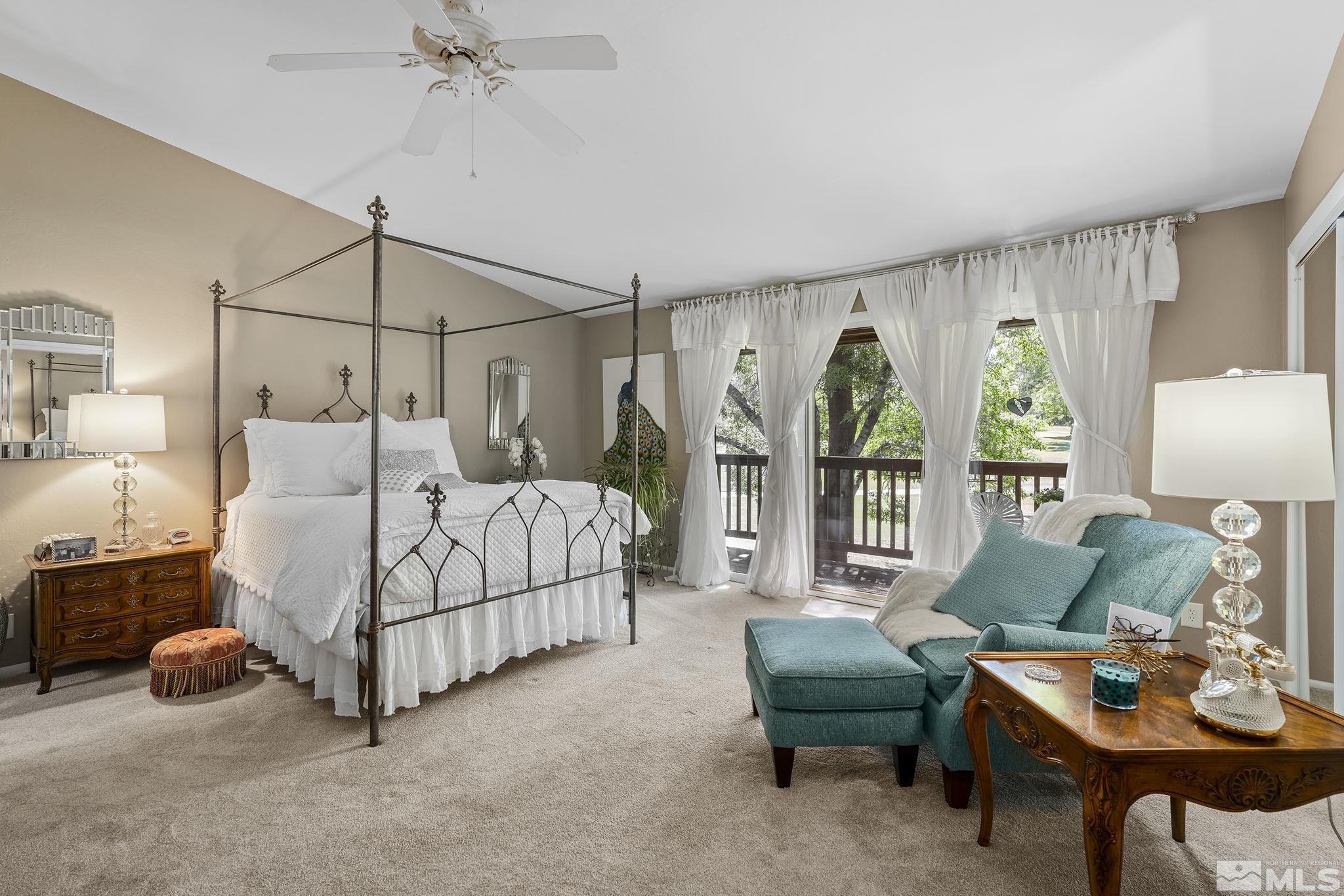 1947 South Villa Way Reno, NV 89509 - Photo 15 of 27 a bedroom with furniture and a large window