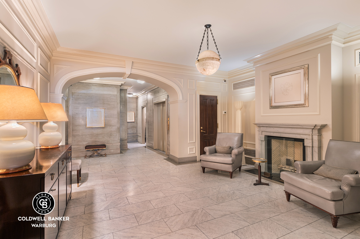 565 Park Avenue, Unit 11E Manhattan, NY 10065 - Photo 9 of 11 a living room with furniture