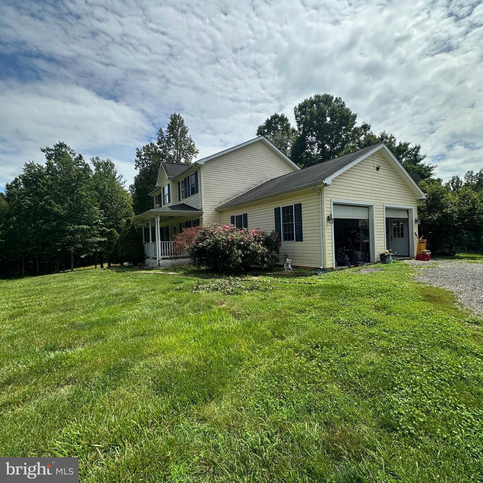 8470 Dunkard Church Road Rixeyville, VA 22737 - Photo 3 of 24 a front view of house with yard and green space