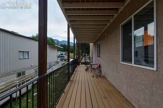 6010 Oak Street Rye, CO 81069 - Photo 16 of 29 Deck featuring a mountain view