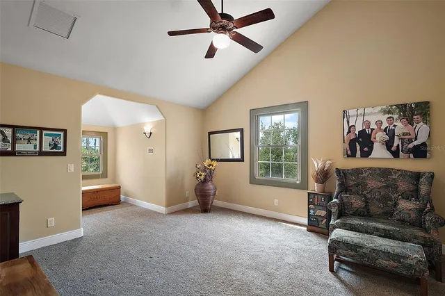 a room with toys and dresser