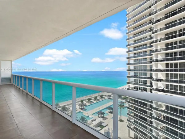 a view of balcony with outdoor space