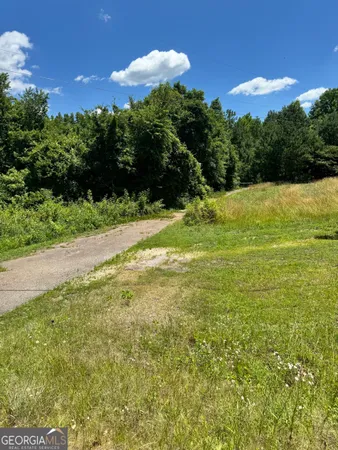 a view of a yard with an outdoor space and seating area
