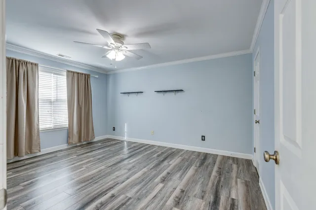 wooden floor in an empty room