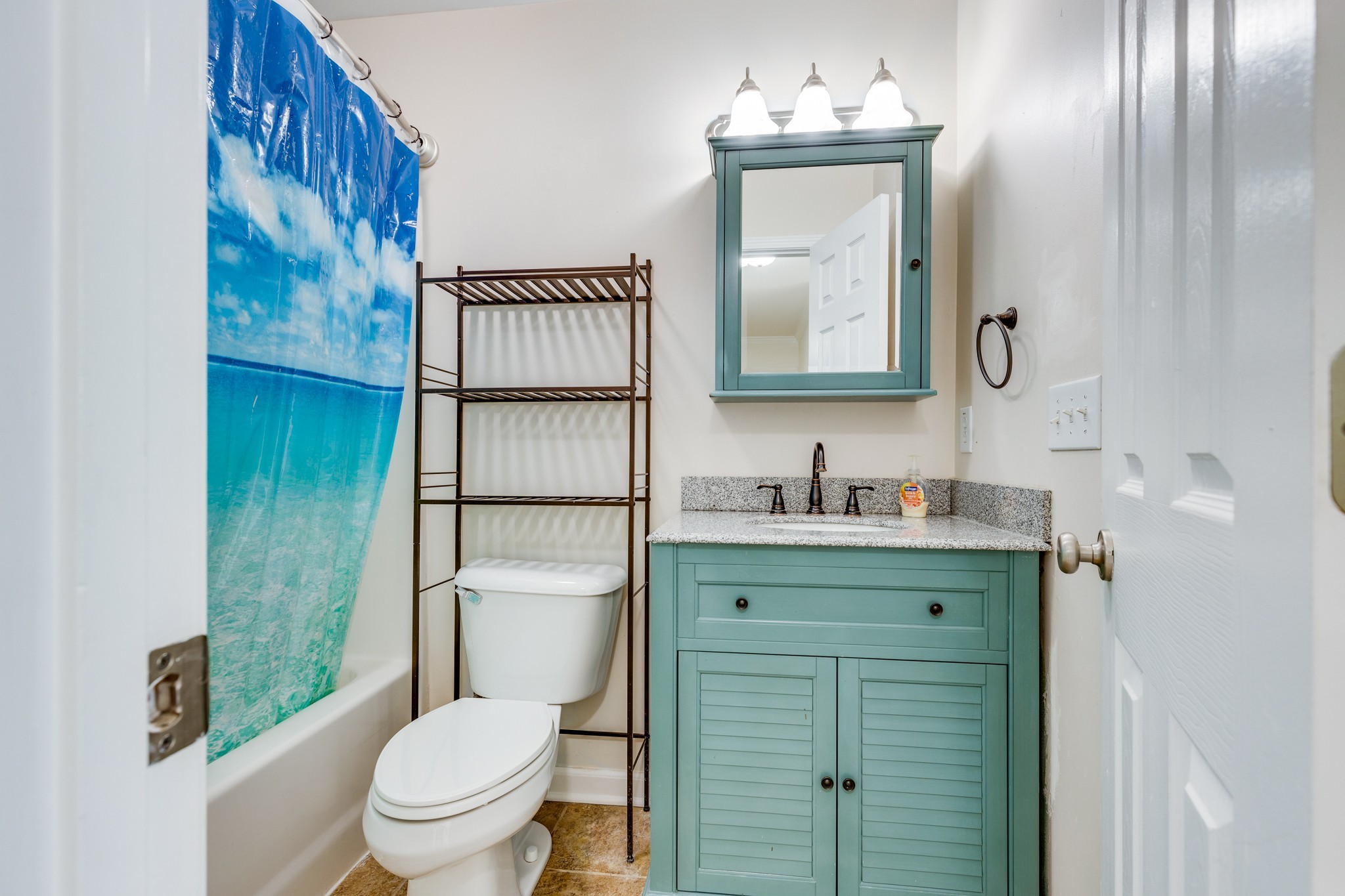 1024 Belcor Drive Spring Hill, TN 37174 - Photo 32 of 41 a bathroom with a toilet sink vanity and mirror