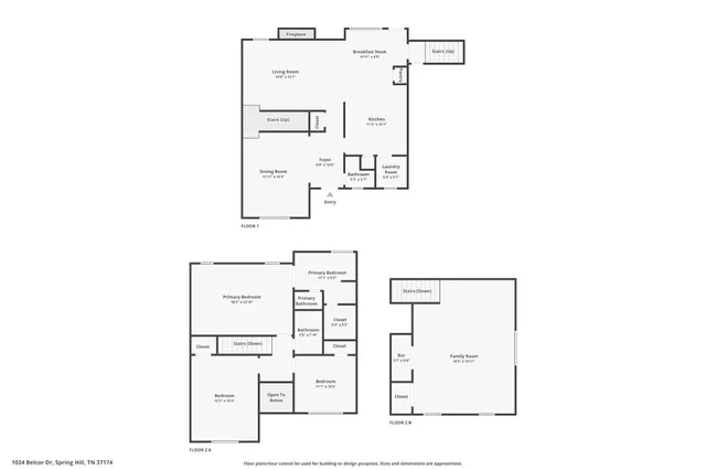 $2,650 | 1024 Belcor Drive, Spring Hill, TN 37174