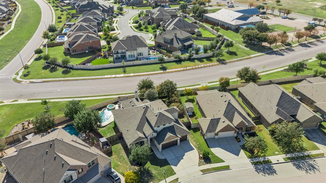 3329 Eagle Ridge Lane Pflugerville, TX 78660 - Photo 34 of 35 Aerial overview of property's location with nearby suburban area
