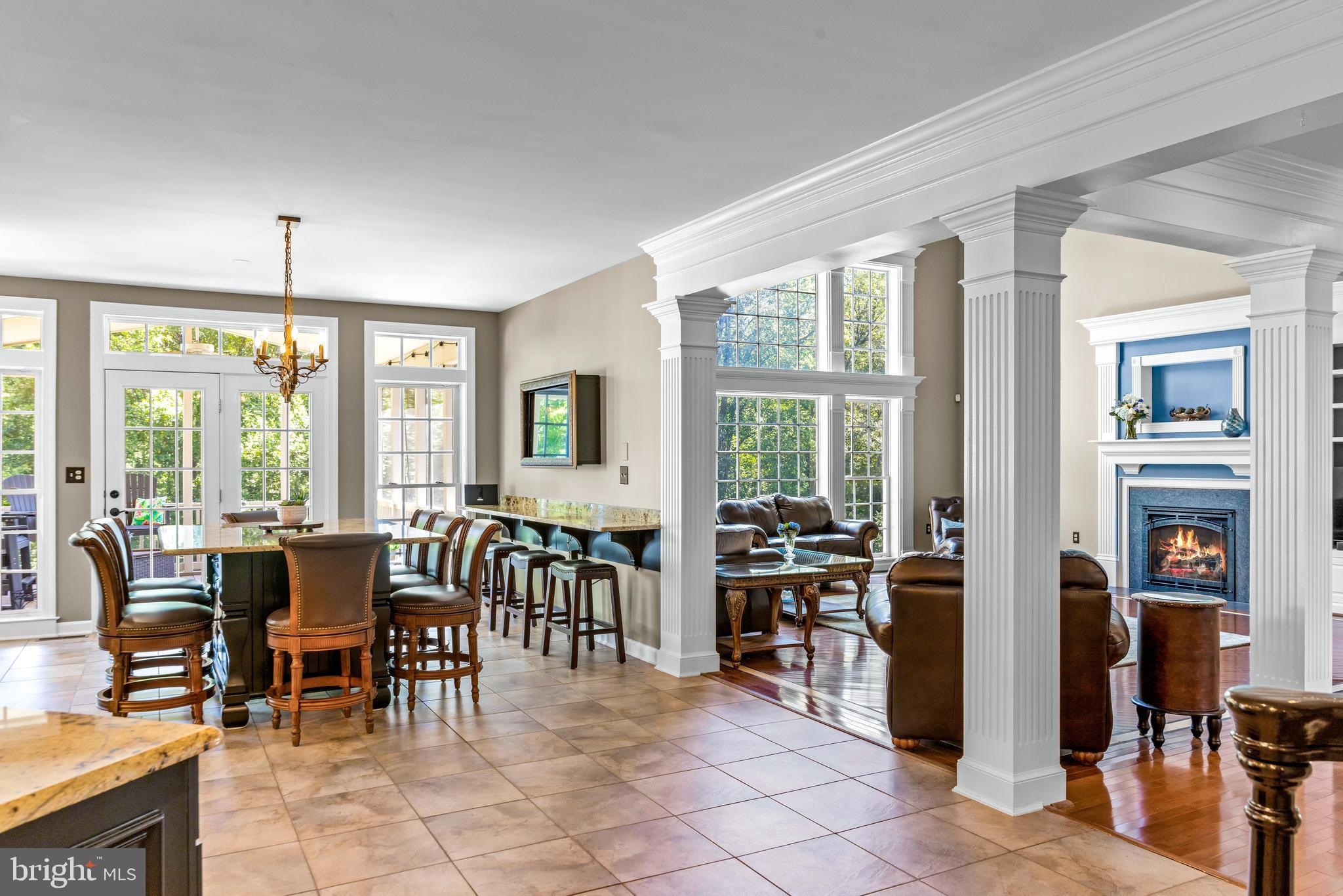 1703 Lake Forest Drive Finksburg, MD 21048 - Photo 22 of 82 a view of a dining room with furniture window and outside view