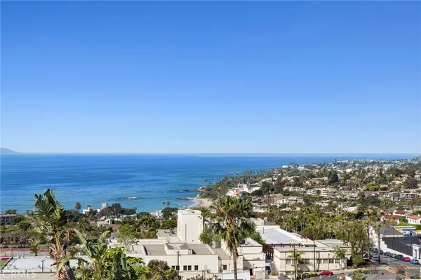 a view of city and ocean
