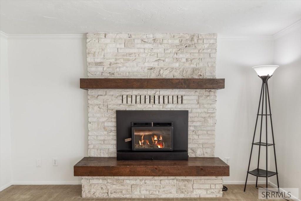 148 South 5th West Rexburg, ID 83440 - Photo 7 of 38 Woodburning Fireplace