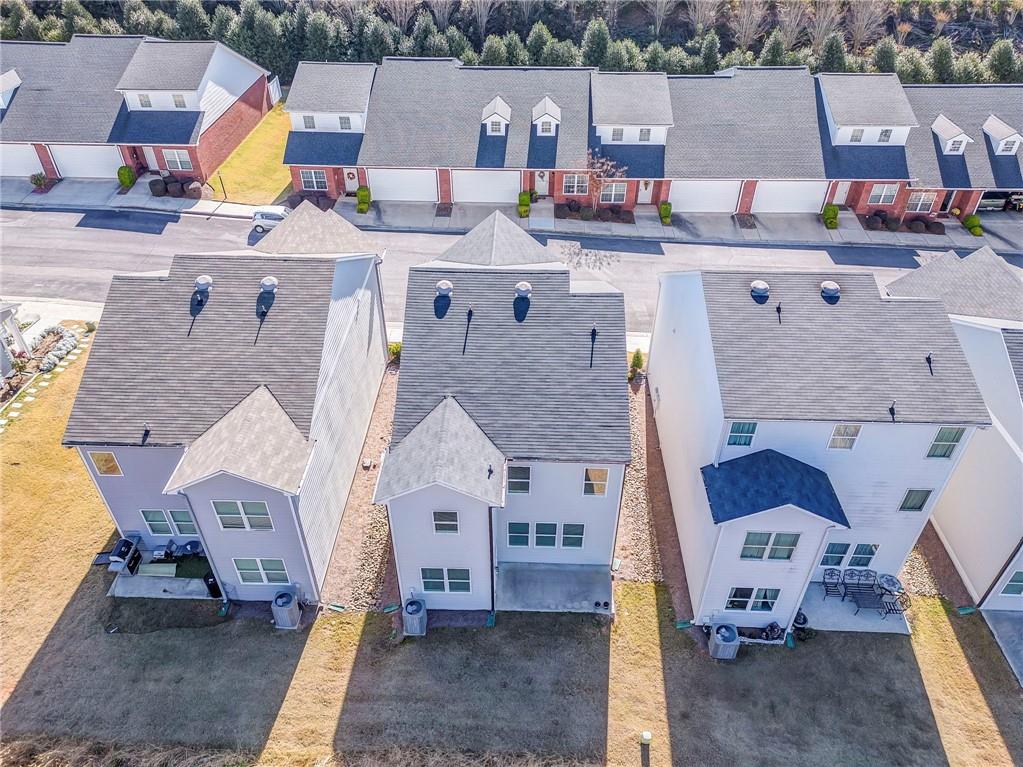 122 Old Mill Drive Calhoun, GA 30701 - Photo 22 of 25 an aerial view of residential houses with outdoor space
