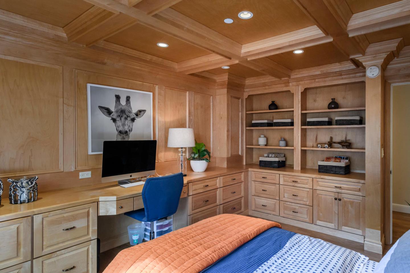 2950 Summit Drive Hillsborough, CA 94010 - Photo 13 of 27 a view of a workspace with furniture