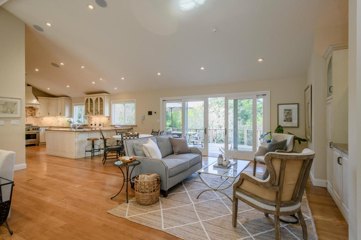 2950 Summit Drive Hillsborough, CA 94010 - Photo 2 of 27 a living room with furniture and a large window