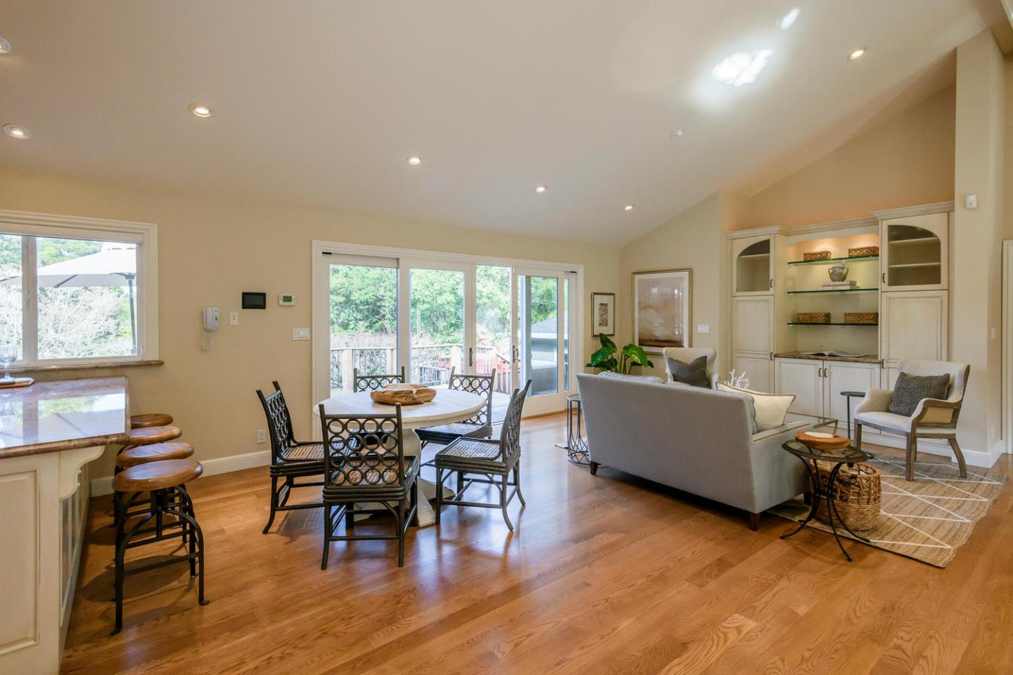 2950 Summit Drive Hillsborough, CA 94010 - Photo 3 of 27 a living room with furniture and a large window