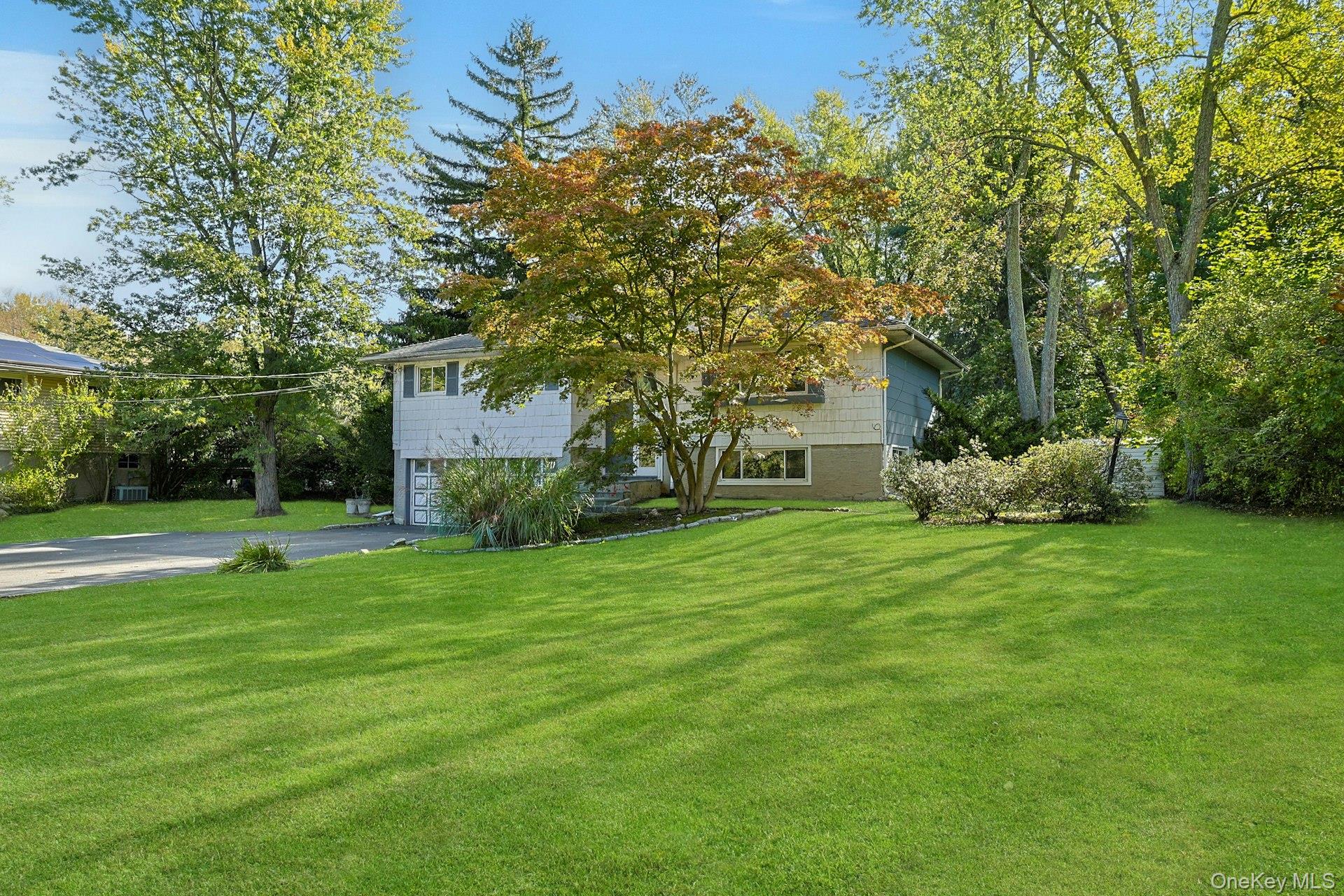 78 Croton Dam Road Ossining, NY 10562 - Photo 2 of 37 a backyard of a house with plants and large tree
