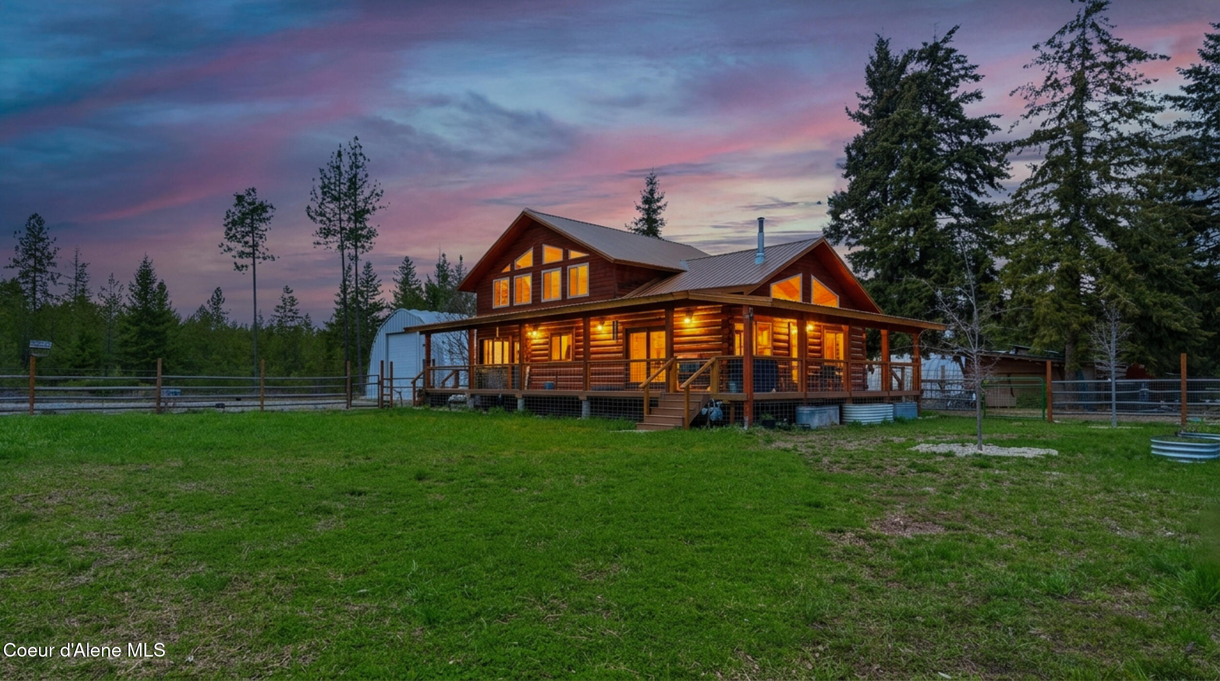 171 Star Road Bonners Ferry, ID 83805 - Photo 55 of 55 35_virtual twlight