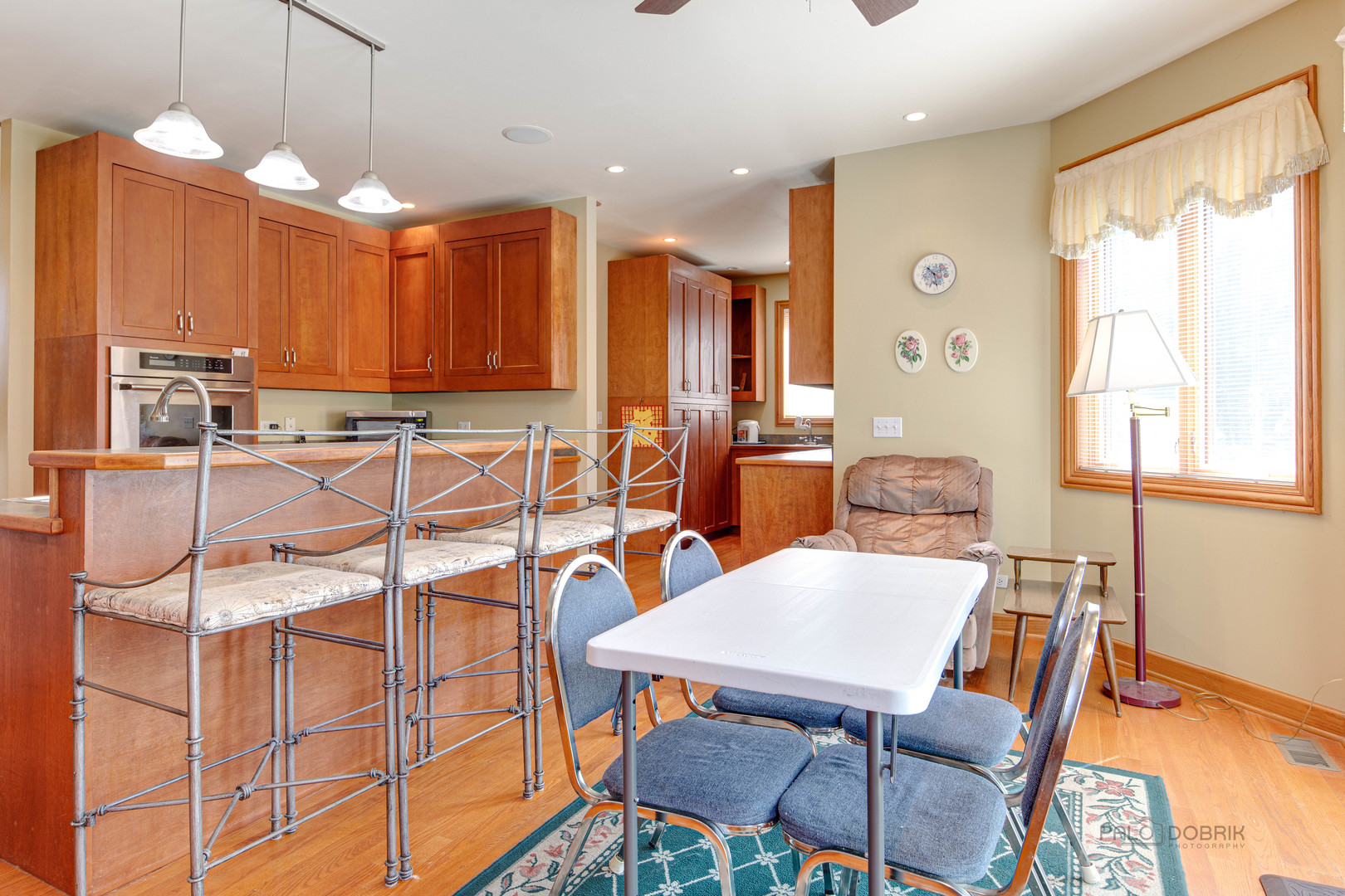 1865 Everett Avenue Des Plaines, IL 60018 - Photo 13 of 38 a view of a dining room with furniture window and outside view