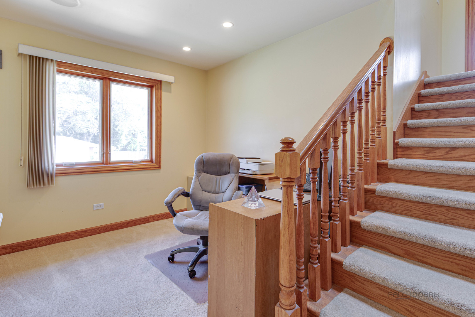 1865 Everett Avenue Des Plaines, IL 60018 - Photo 21 of 38 a view of entryway with wooden floor and stairs