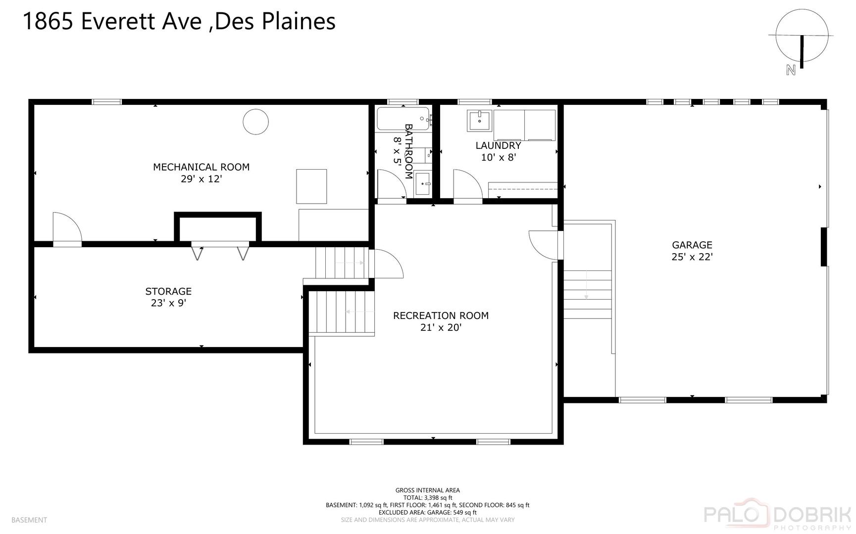 1865 Everett Avenue Des Plaines, IL 60018 - Photo 37 of 38 a picture of a microwave