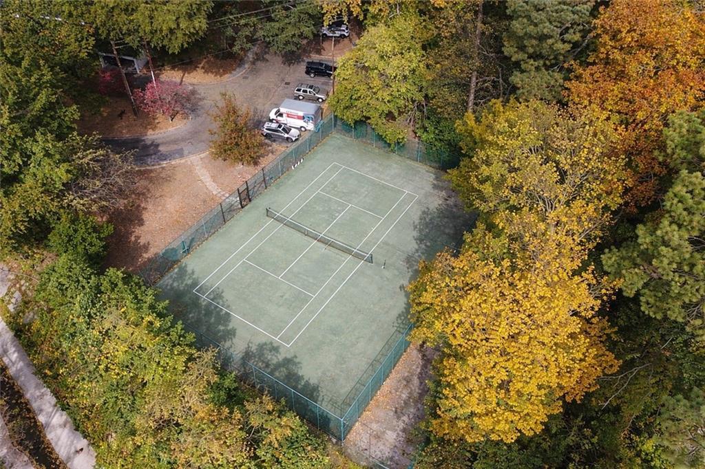 130 26th Street Northwest, Unit 307 Atlanta, GA 30309 - Photo 9 of 12 a view of a yard with plants