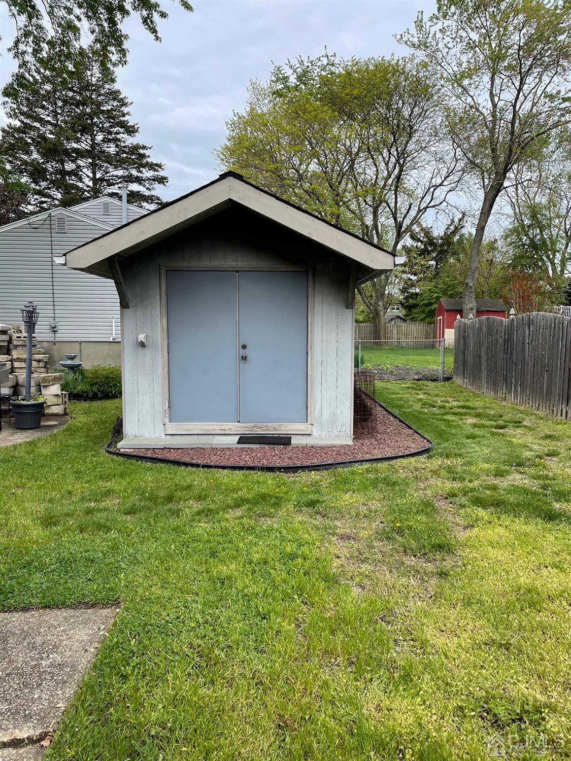 46 Gramercy Road Old Bridge, NJ 08857 - Photo 4 of 27 Larger then it looks insulated custom shed!