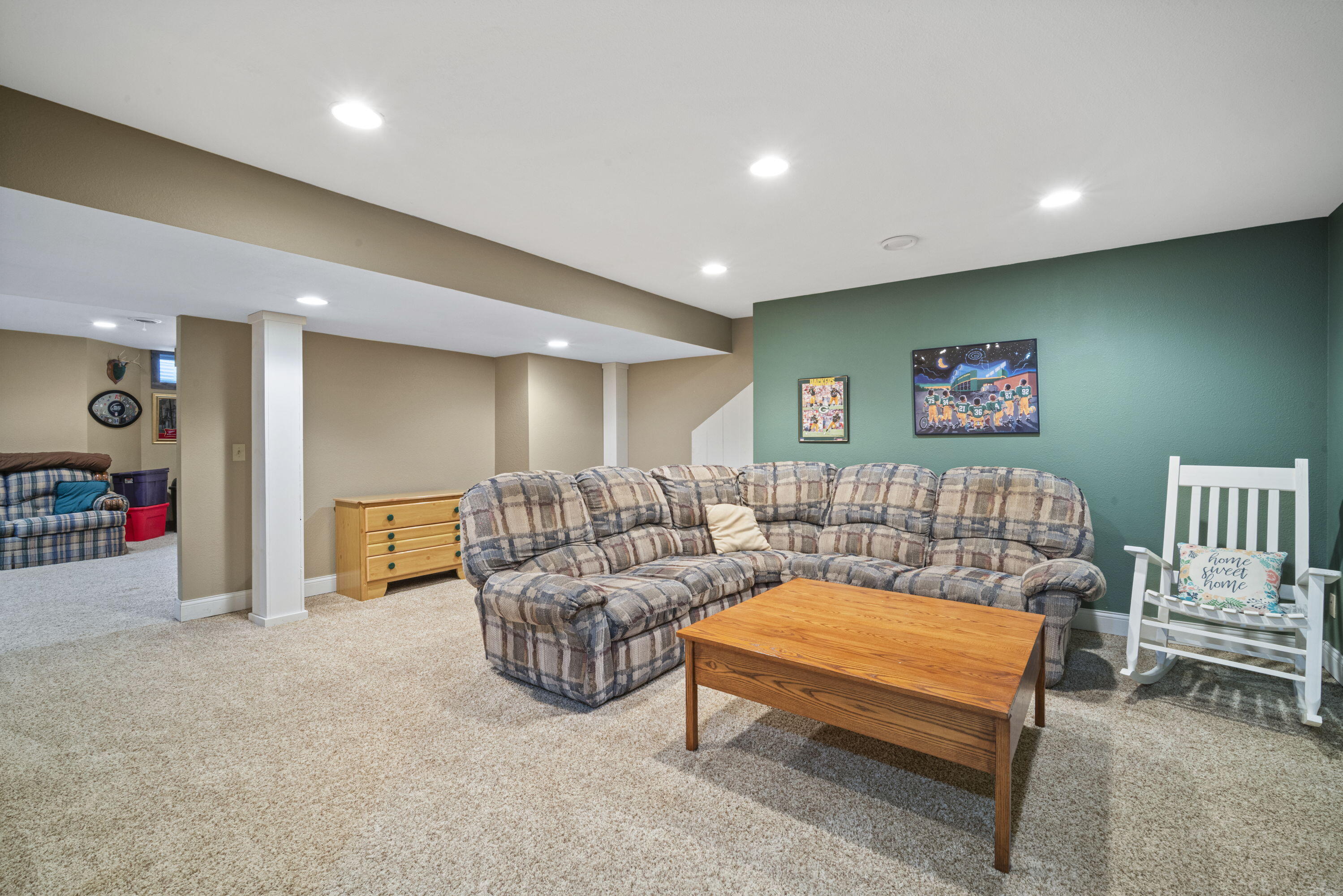 W2454 Timber Court Auburn, WI 53010 - Photo 22 of 31 Finished Basement