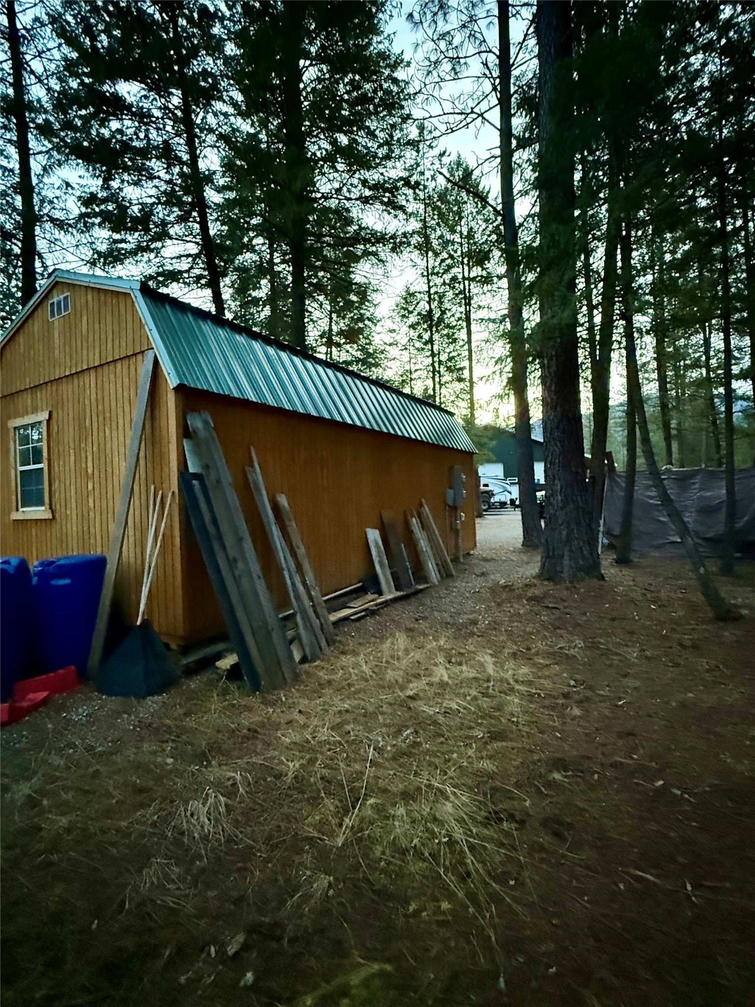 421 Cherry Creek Road Thompson Falls, MT 59873 - Photo 57 of 75 Back side of shed
