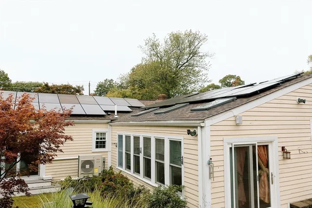 a view of a house with balcony