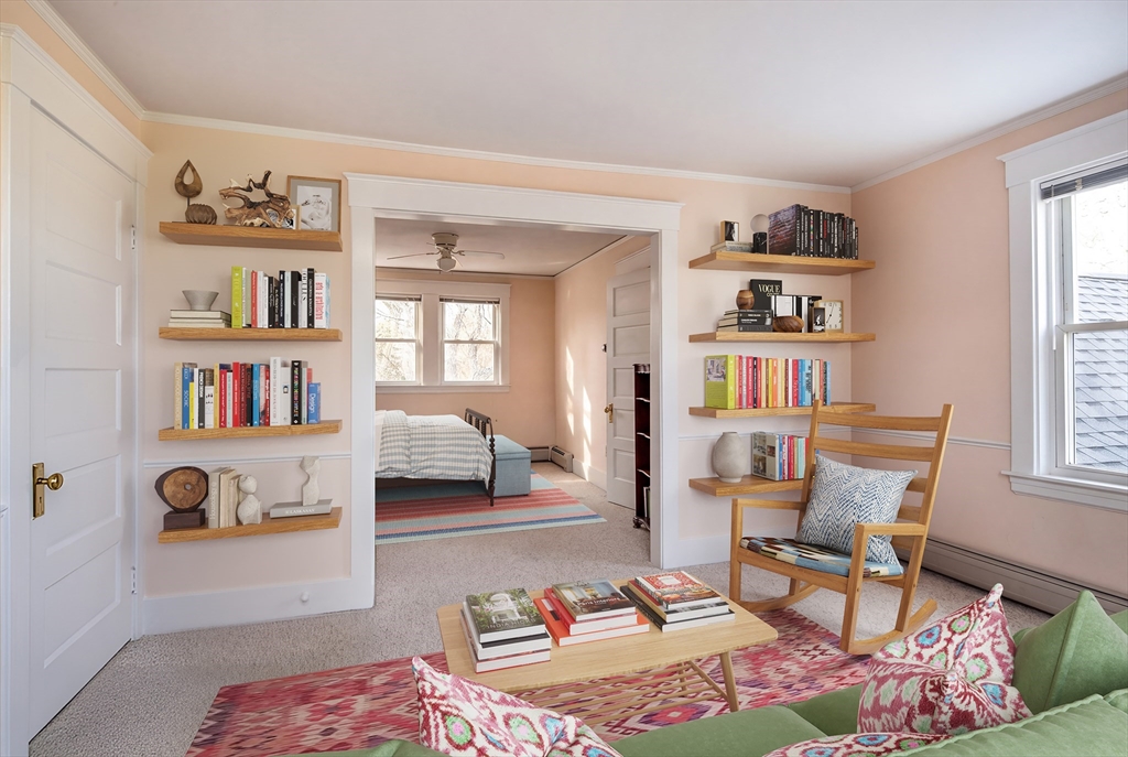 329 Front Street Marion, MA 02738 - Photo 38 of 42 a living room with furniture and a book shelf