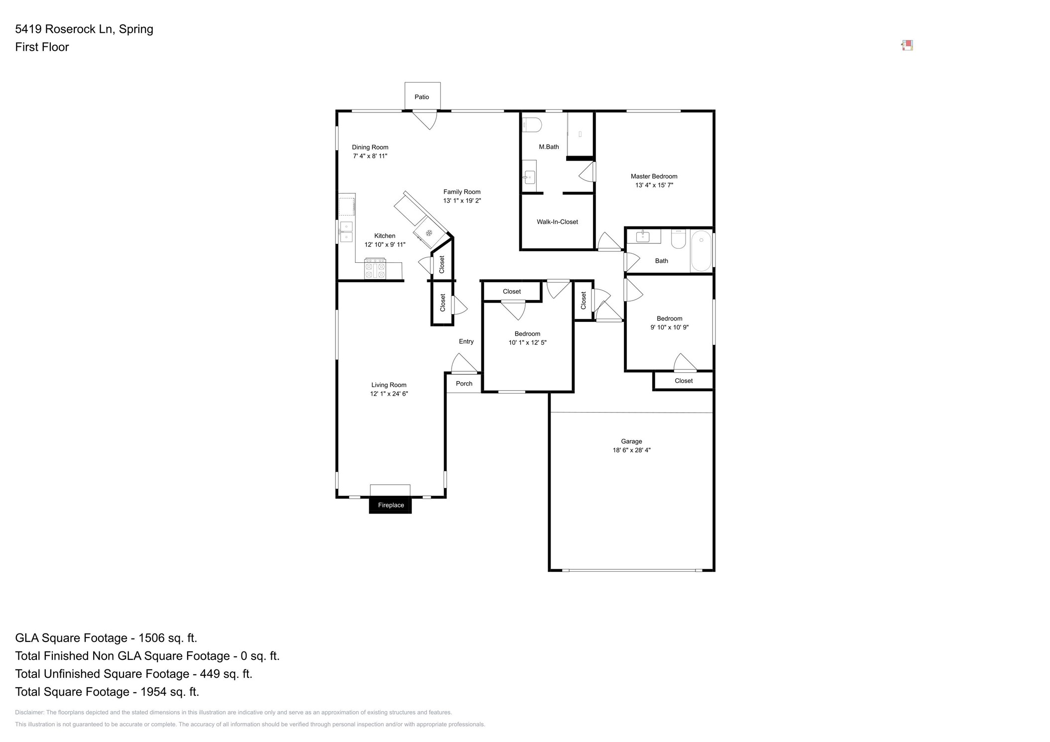 5419 Roserock Lane Spring, TX 77379 - Photo 19 of 19