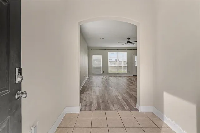 a view of an entryway