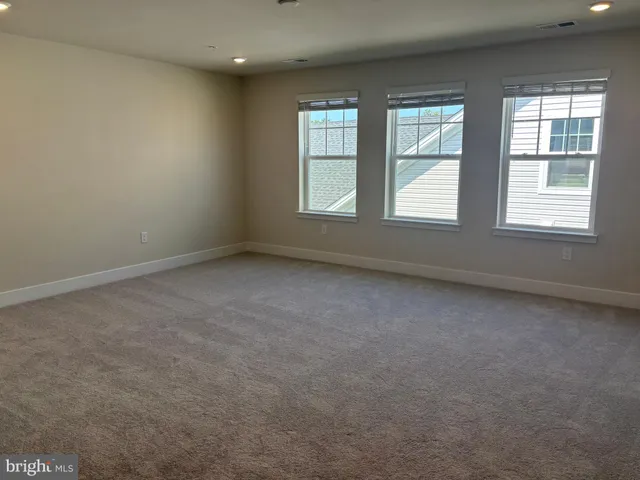 a view of a small space with window