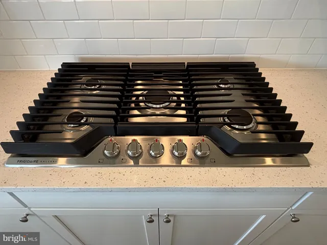 a close view of stove