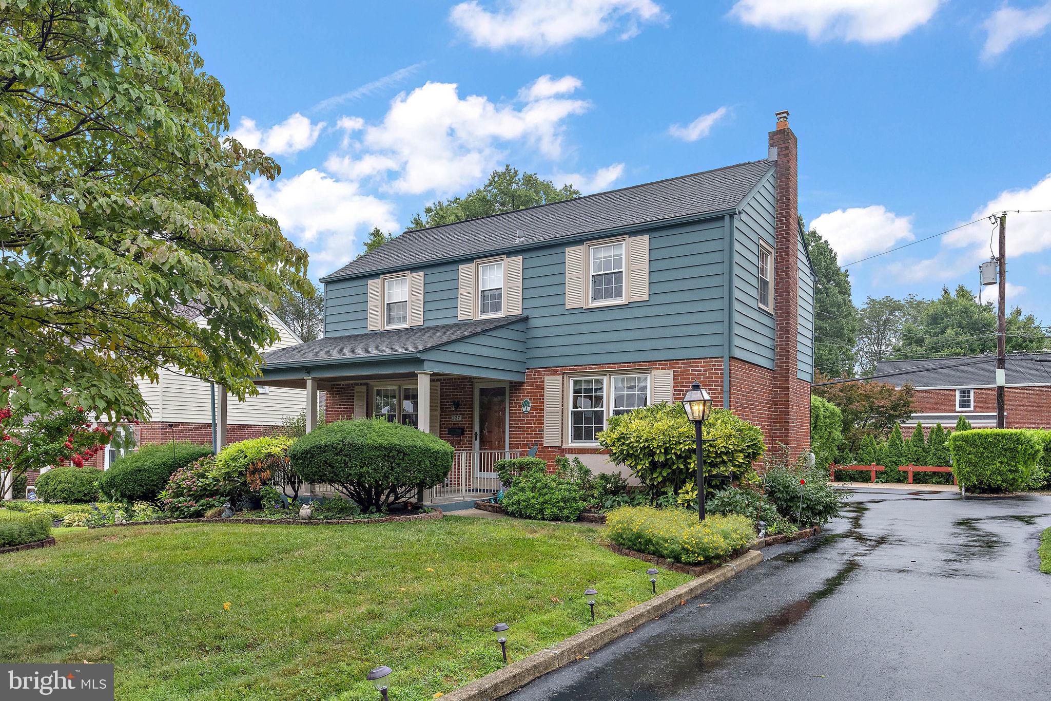 227 Pine Ridge Road Havertown, PA 19083 - Photo 1 of 36 a front view of a house with a yard