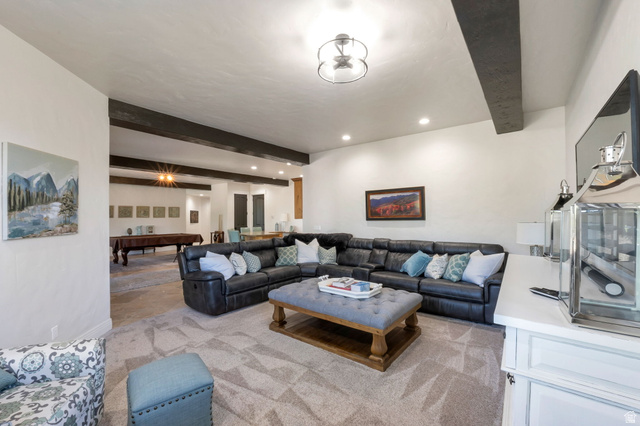 513 Southfork Drive Draper, UT 84020 - Photo 40 of 70 basement family room
