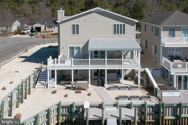 a view of residential houses with city view