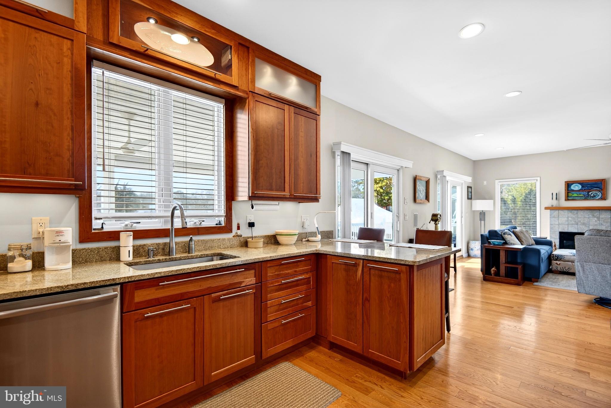 20 Edgewater Drive Tuckerton, NJ 08087 - Photo 11 of 78 Modern kitchen with warm wood accents.